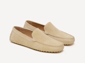 M. Gemi Felize Uomo Men’s Tan Driving Loafers. Size 42.5/US 9.5 - 10